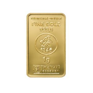 Investicinis auksas 100x1g.