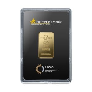 Investicinis auksas 20 g.