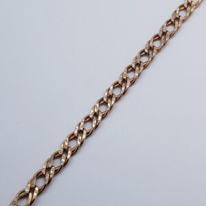 Auksinė apyrankė 21 cm