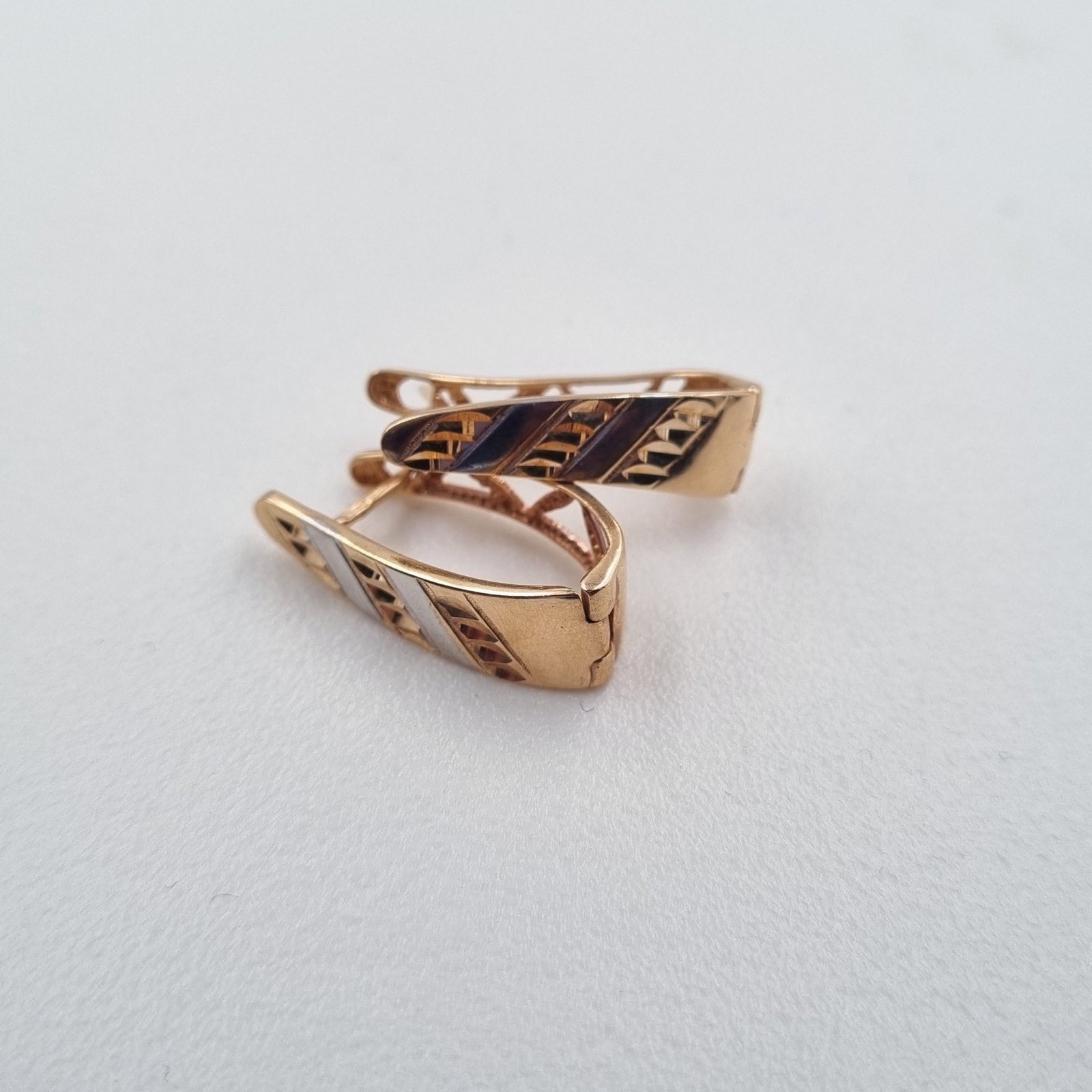 Auksiniai auskarai - Image 3