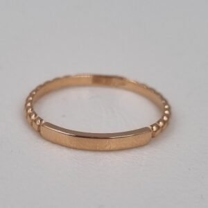 Auksinis žiedas 16,8 mm