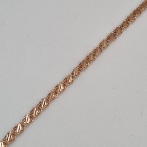 Auksinė apyrankė 19 cm