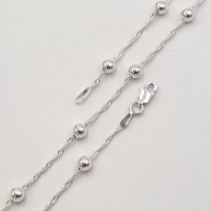 Sidabrinė grandinėlė 49 cm