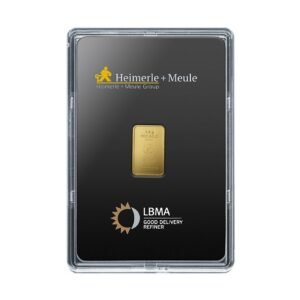 Investicinis auksas 2,5 g.