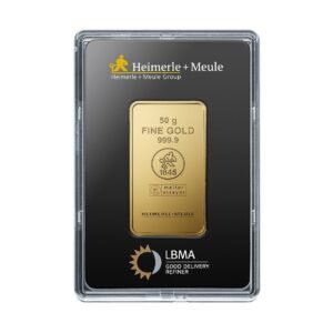 Investicinis auksas 50 g.